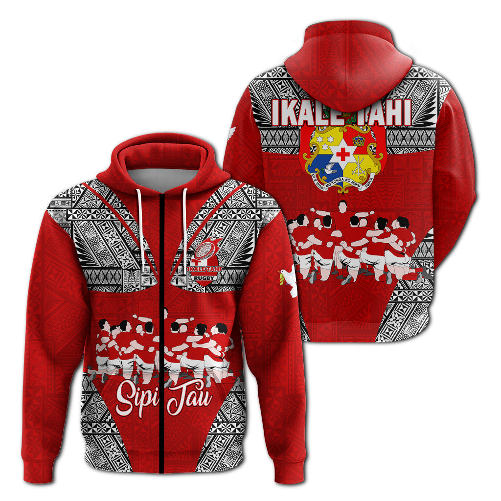 Tonga Rugby Ikale Tahi Sipi Tau Hoodie LT2 - Wonder Print Shop