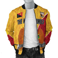 The Kumuls PNG Bomber Jacket Papua New Guinea Polynesian Dynamic Style - Wonder Print Shop