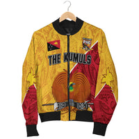 The Kumuls PNG Bomber Jacket Papua New Guinea Polynesian Dynamic Style - Wonder Print Shop