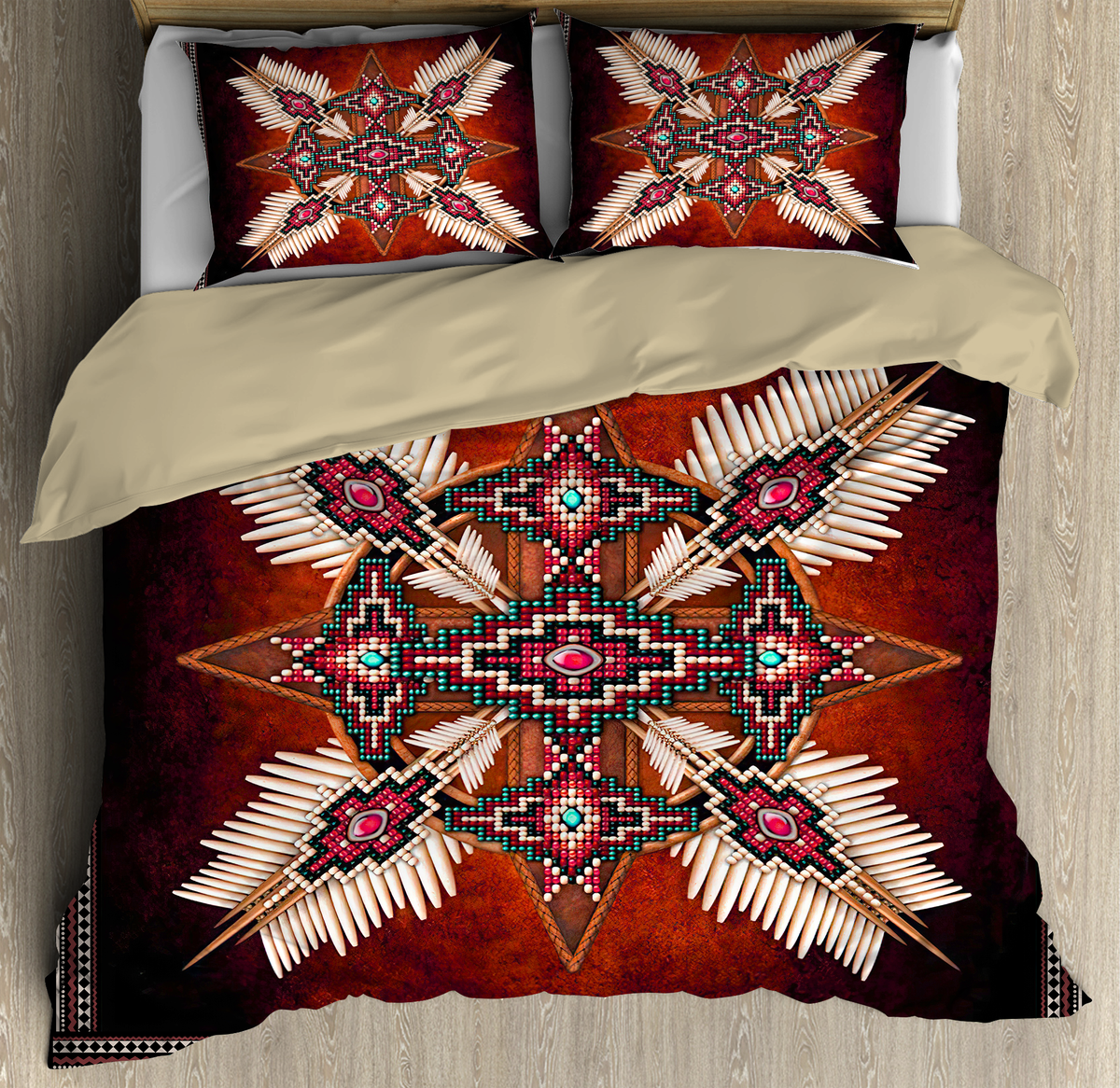 Native American 3D All Over Printed Bedding Set - Wonder Print Shop
