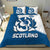 Scotland Rugby Bedding Set Scottish Coat Of Arms Mix Thistle Newest Version - Wonder Print Shop