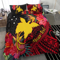 Custom Personalised Papua New Guinea Bedding Set Bird of Paradise LT13 - Wonder Print Shop