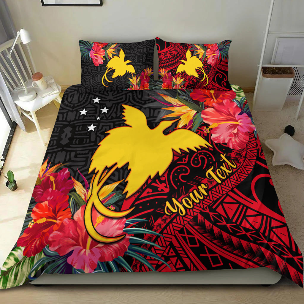 Custom Personalised Papua New Guinea Bedding Set Bird of Paradise LT13 - Wonder Print Shop