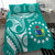 custom-personalised-cook-islands-tatau-bedding-set-symbolize-passion-stars-version-turquoise
