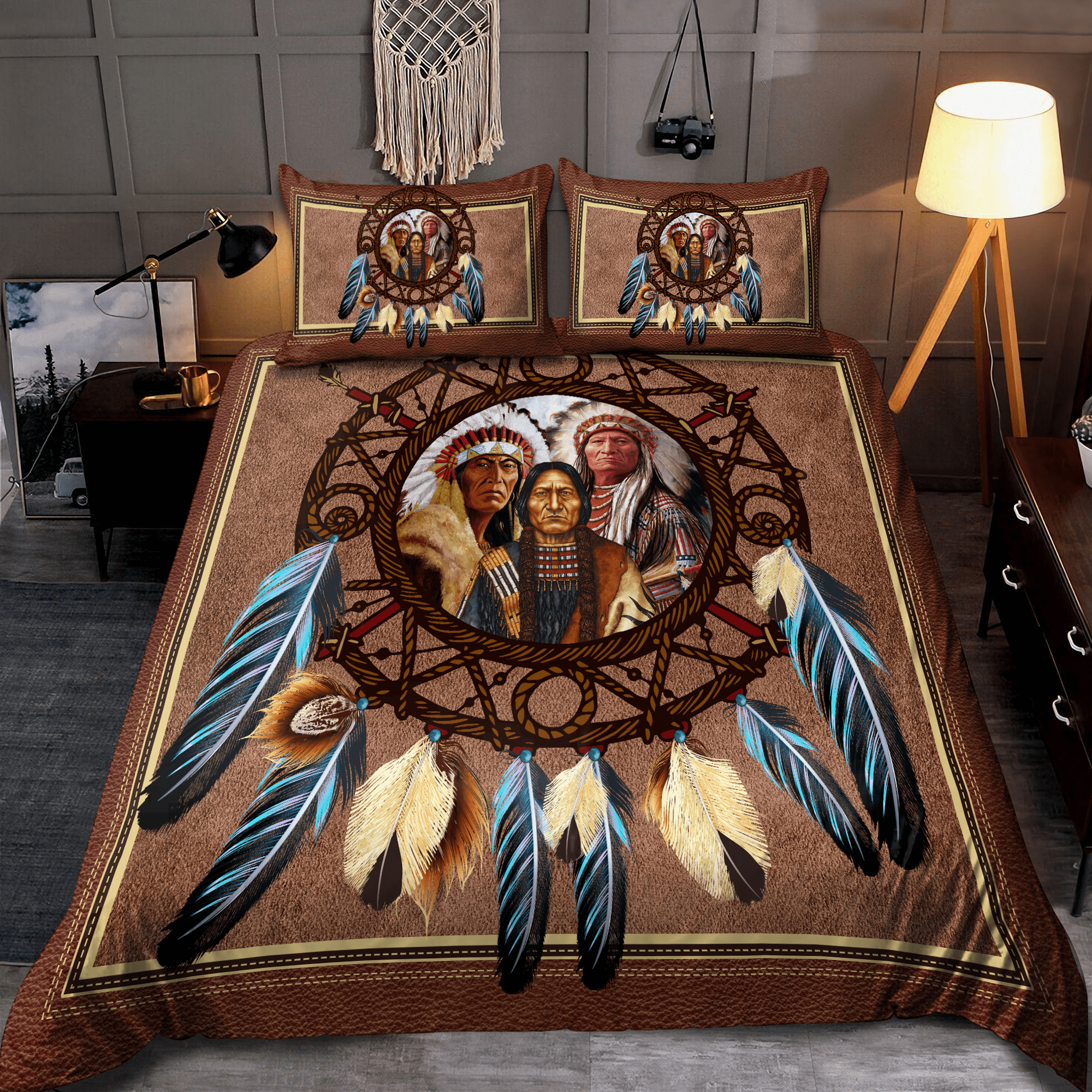 native-american-3d-all-over-printed-bedding-set