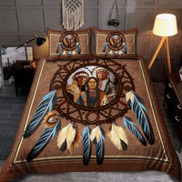 Native American 3D All Over Printed Bedding Set - Wonder Print Shop