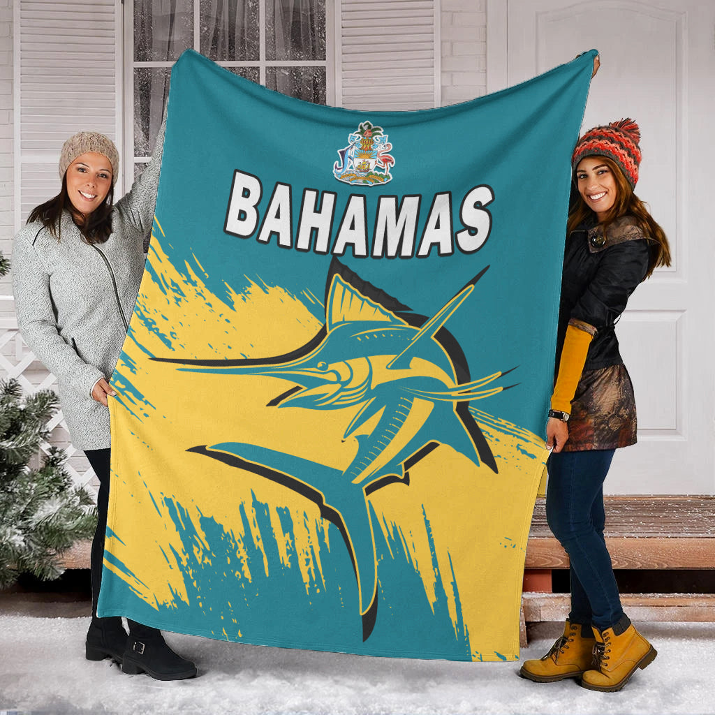 bahamas-premium-blanket-blue-marlin-with-bahamian-coat-of-arms