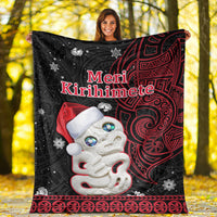 new-zealand-christmas-premium-blanket-hei-tiki-red-pohutukawa-meri-kirihimete