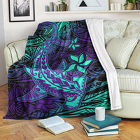 polynesian-permium-blanket-purple-paradise-hawaiian-tribal-hammerhead-shark