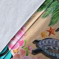 polynesian-turtle-coconut-tree-and-orchids-premium-blanket