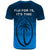 Fiji Rugby T Shirt Fiji For 7s, It's Time Blue RLT7 - Wonder Print Shop