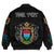 (Custom) Viking - Karelia Flag and Map Bomber Jackets style Viking Geri and Freki RLT12 - Wonder Print Shop