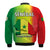 Senegal Bomber Jacket Lion With Senegal Map Reggae Style - Wonder Print Shop