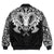 Viking Ram Skull Tattoo With Vegvisir and Valknut Bomber Jacket RLT12 - Wonder Print Shop