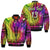 (Custom Personalised) Dashiki Tie Dye Bomber Jacket African Pattern LT13 - Wonder Print Shop