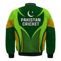 Pakistan Cricket Bomber Jacket Green Shaheens Champion LT13 - Wonder Print Shop