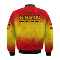 Spain Football Bomber Jacket La Roja World Cup 2022 - Wonder Print Shop
