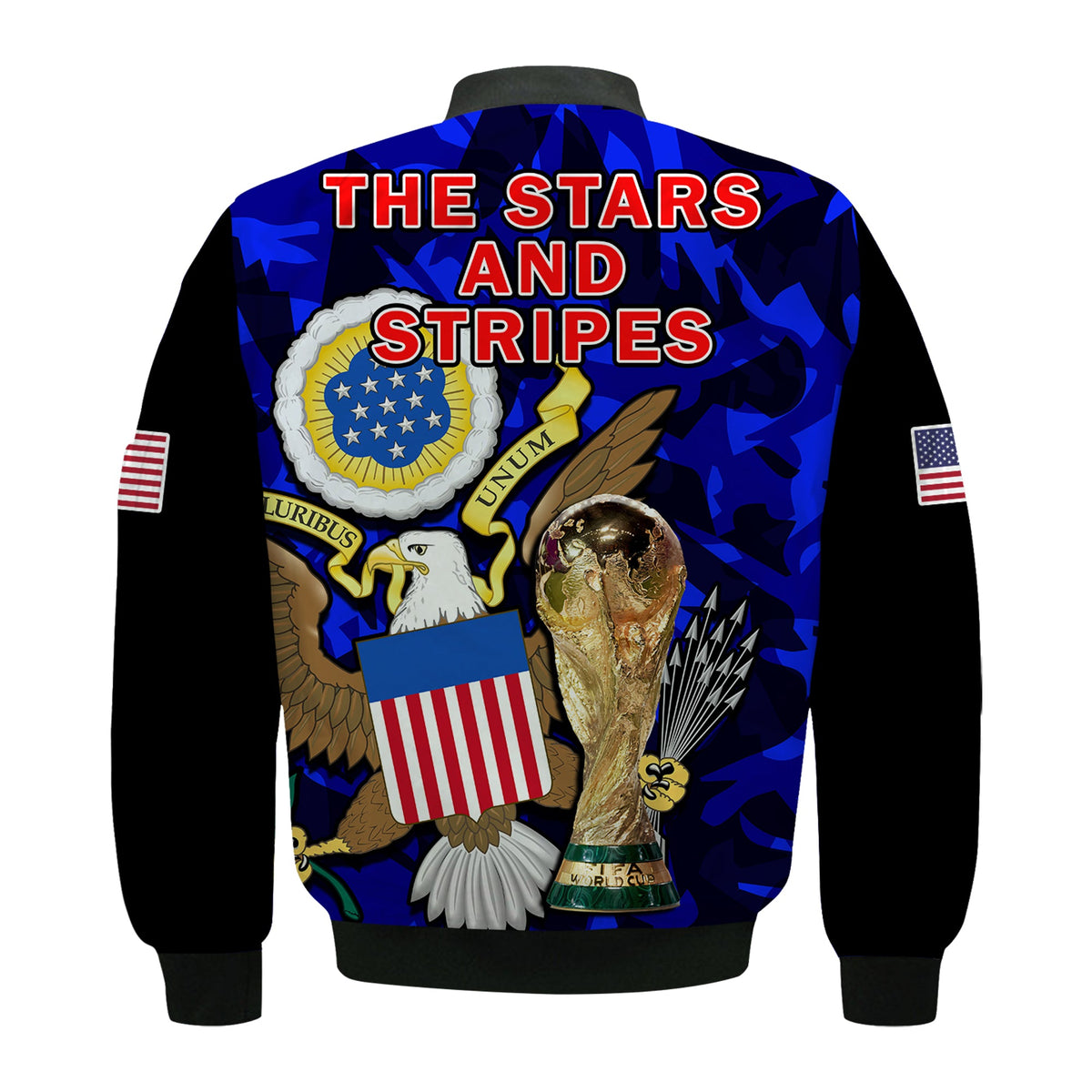 USA Football Bomber Jacket The Yanks Champions WC 2022 - Wonder Print Shop