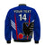 (Custom Text and Number) Japan Football Bomber Jacket Samurai Blue World Cup 2022 - Wonder Print Shop