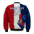 (Custom Text And Number) France Football Bomber Jacket Les Bleus Champions World Cup 2022 - Wonder Print Shop