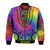 (Custom Personalised) Dashiki Tie Dye Bomber Jacket African Pattern LT13 - Wonder Print Shop