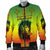 (Custom Personalised) Ethiopia Bomber Jacket Cross Mix Lion Colorful Style - Wonder Print Shop