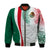 Custom Personalised Mexico Bomber Jacket Mexican Eagles Aztec Pattern LT13 - Wonder Print Shop