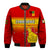 Zimbabwe Cricket Bomber Jacket The Chevrons ODI Style - Wonder Print Shop