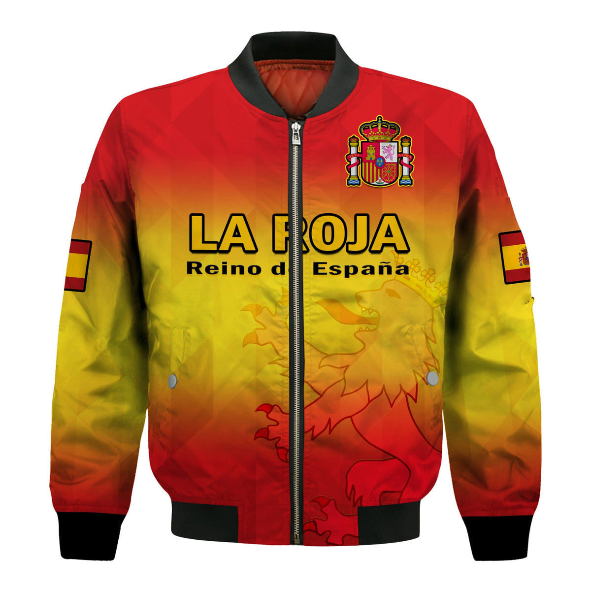 Spain Football Bomber Jacket La Roja World Cup 2022 - Wonder Print Shop
