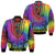 (Custom Personalised) Dashiki Tie Dye Bomber Jacket African Pattern LT13 - Wonder Print Shop