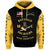 Custom Buffalo Soldiers Motorcycle Club Hoodie BSMC Simple Style Black Gold LT8 - Wonder Print Shop