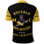 Custom Buffalo Soldiers Motorcycle Club Polo Shirt BSMC Simple Style Black Gold LT8 - Wonder Print Shop