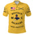 Custom Buffalo Soldiers Motorcycle Club Polo Shirt BSMC Simple Style Gold LT8 - Wonder Print Shop
