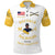 Custom Buffalo Soldiers Motorcycle Club Polo Shirt BSMC Simple Style White Gold LT8 - Wonder Print Shop