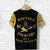 Custom Buffalo Soldiers Motorcycle Club BSMC T Shirt Simple Style Black Gold LT8 - Wonder Print Shop