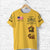 Custom Buffalo Soldiers Motorcycle Club BSMC T Shirt Original Style Gold LT8 - Wonder Print Shop