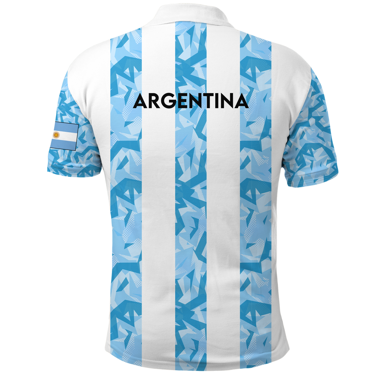 Argentina Polo Shirt Football 2022 LT2 - Wonder Print Shop
