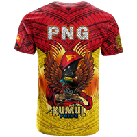 Papua New Guinea Rugby Kumul Pride T Shirt LT2 - Wonder Print Shop