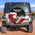 Waitangi Spare Tire Cover Aotearoa Maori Pattern Mix Fern and Manaia Koru LT13 - Wonder Print Shop