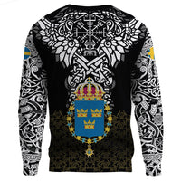 Viking Sweatshirt - Sweden Viking Symbol RLT12 - Wonder Print Shop