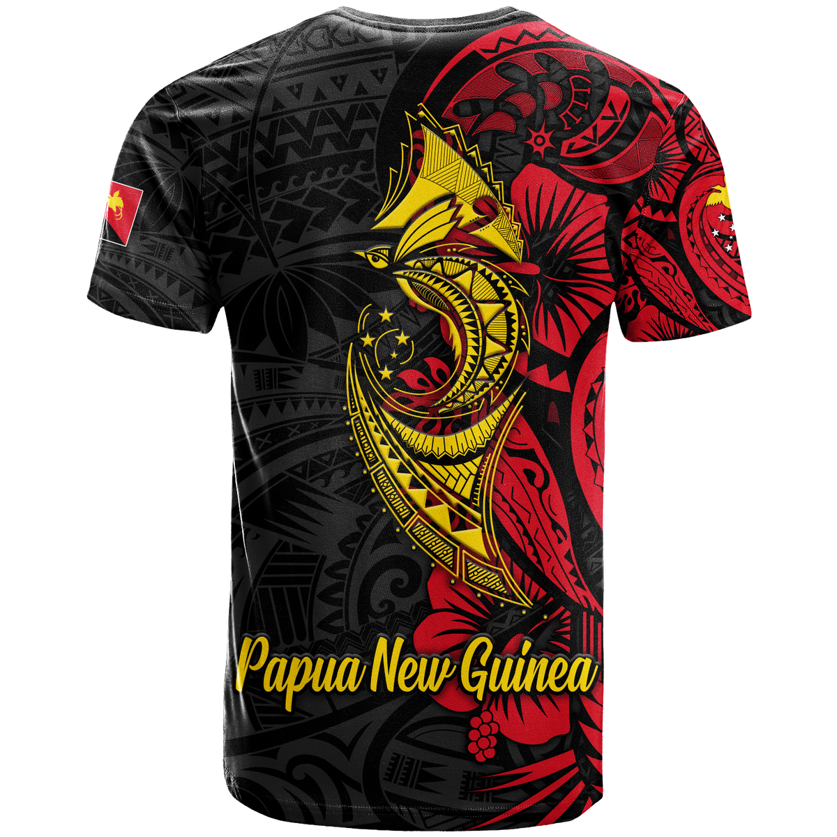 Papua New Guinea 47th Independence Day Bird Of Paradise T Shirt LT2 - Wonder Print Shop