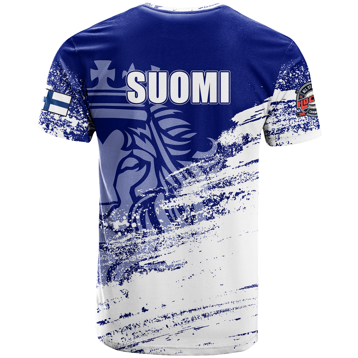 Finland Suomi Leijonat Hockey T Shirt LT2 - Wonder Print Shop