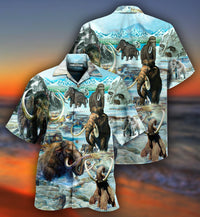 Mammoth Animals Back To Time Mammoth Alive Hawaiian Shirt - Wonder Print Shop