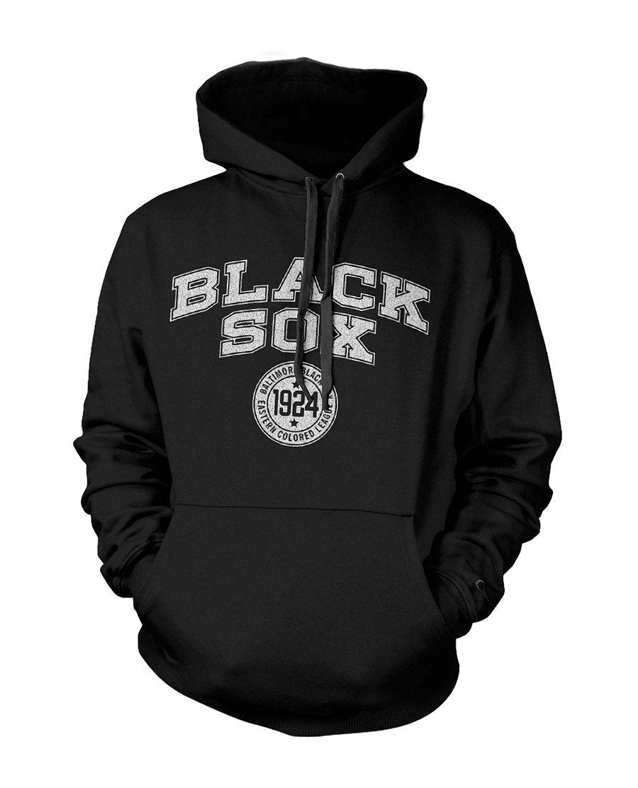 African Hoodie Baltimore Black Sox Pullover - Wonder Print Shop