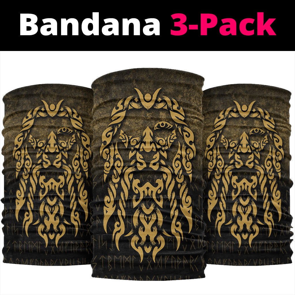 viking-bandana-viking-god-odin-allfather-in-asgard-raven-god-gold-version-bandana