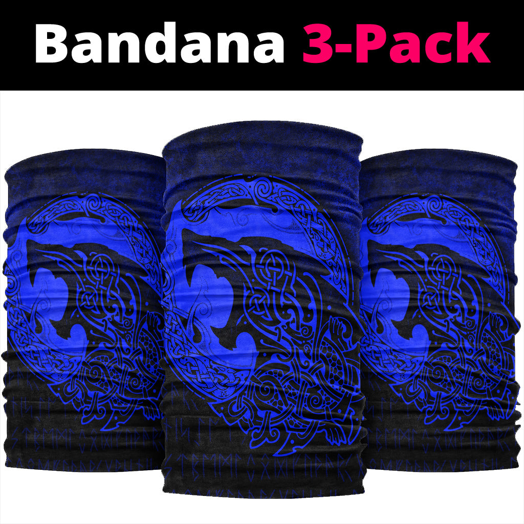 viking-bandana-fenrir-viking-3d-tattoo-blue-version-bandana