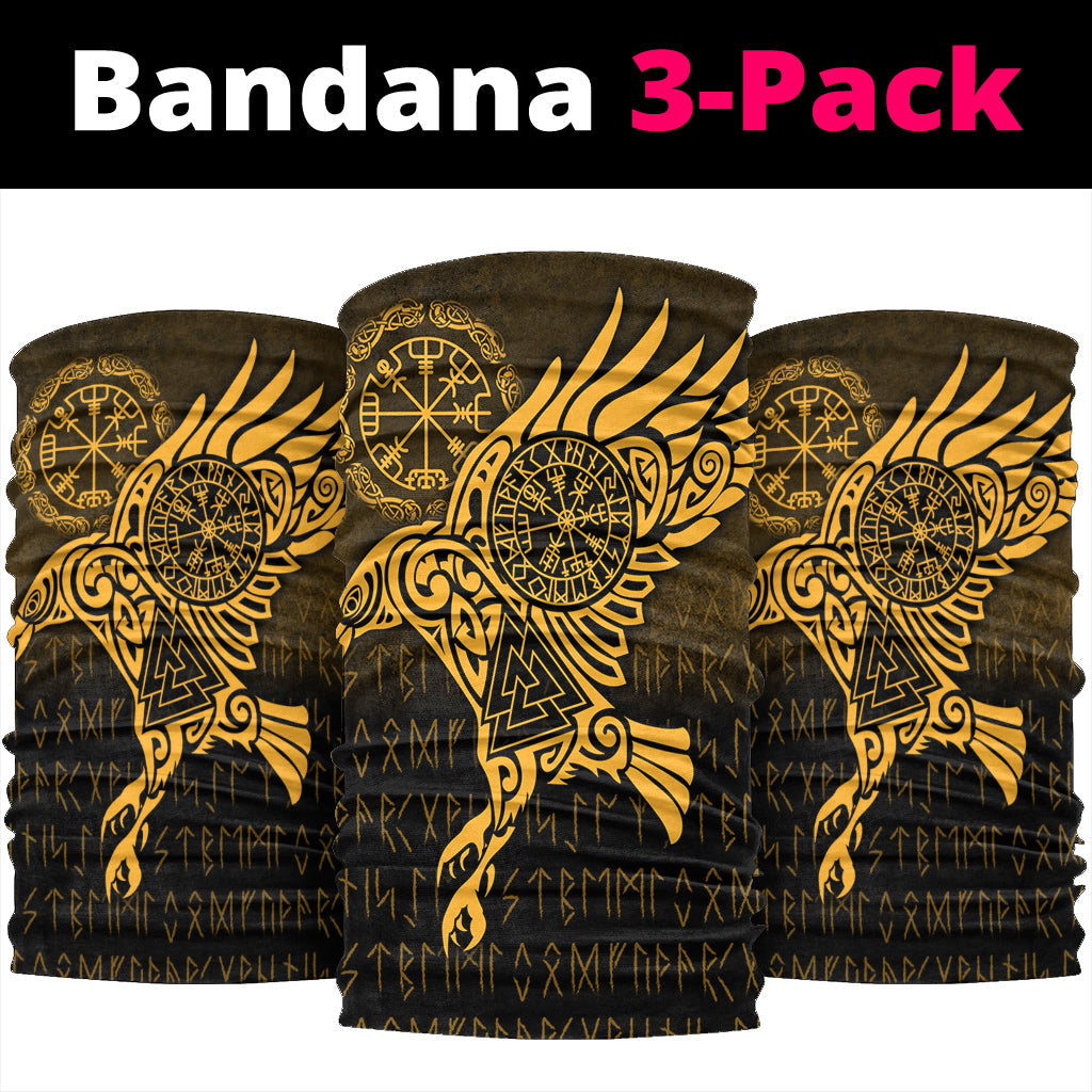 viking-bandana-raven-vegvisir-tattoo-gold-version-bandana