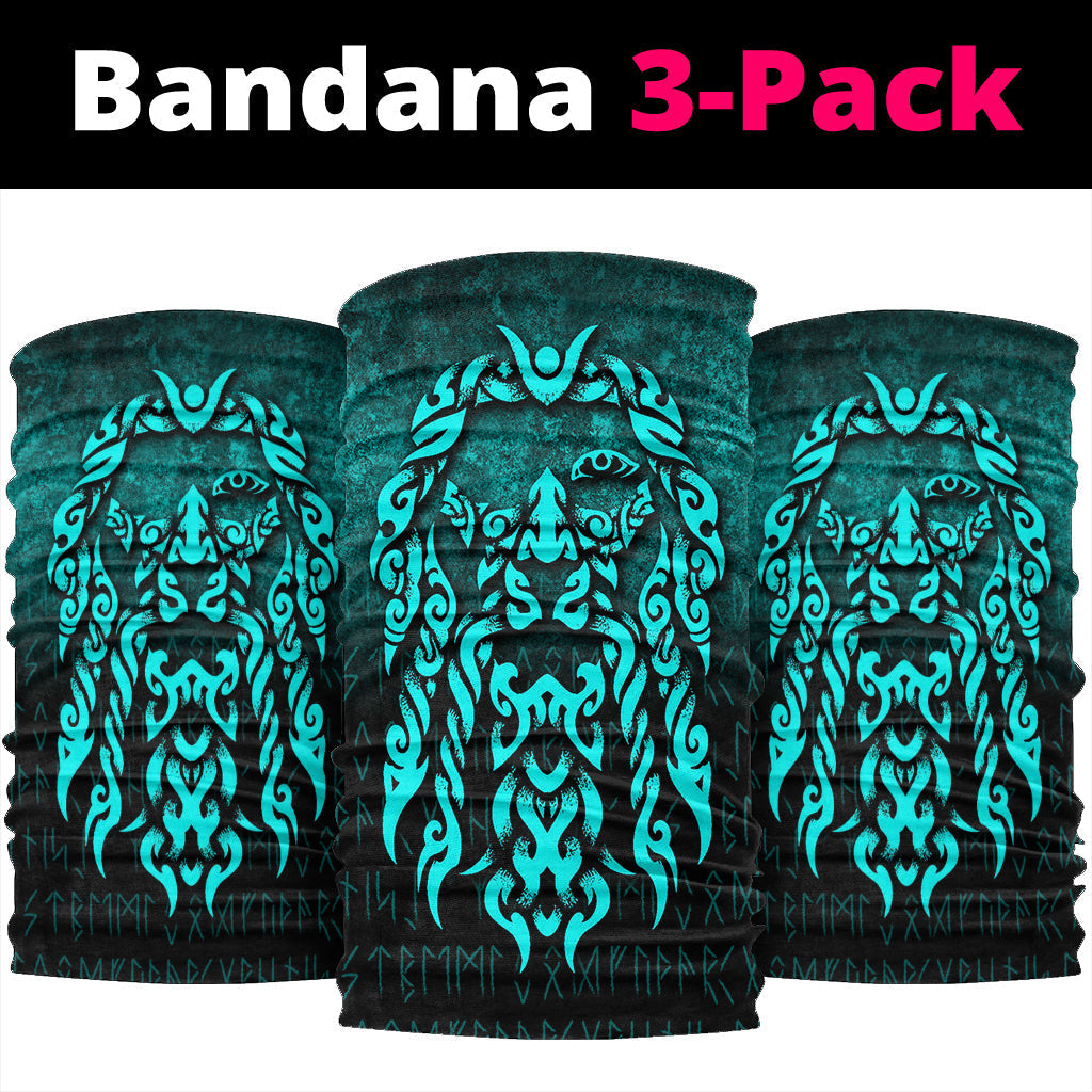 viking-bandana-viking-god-odin-allfather-in-asgard-raven-god-cyan-version-bandana