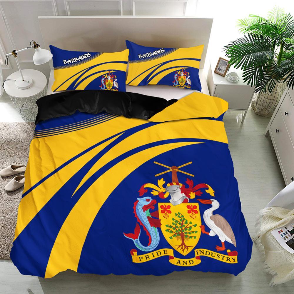 barbados-coat-of-arms-bedding-set-cricket