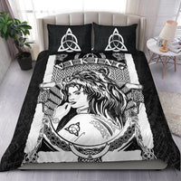 Viking Bedding Set Barbarian Woman Warrior In Skin Of Bear RLT12 - Wonder Print Shop
